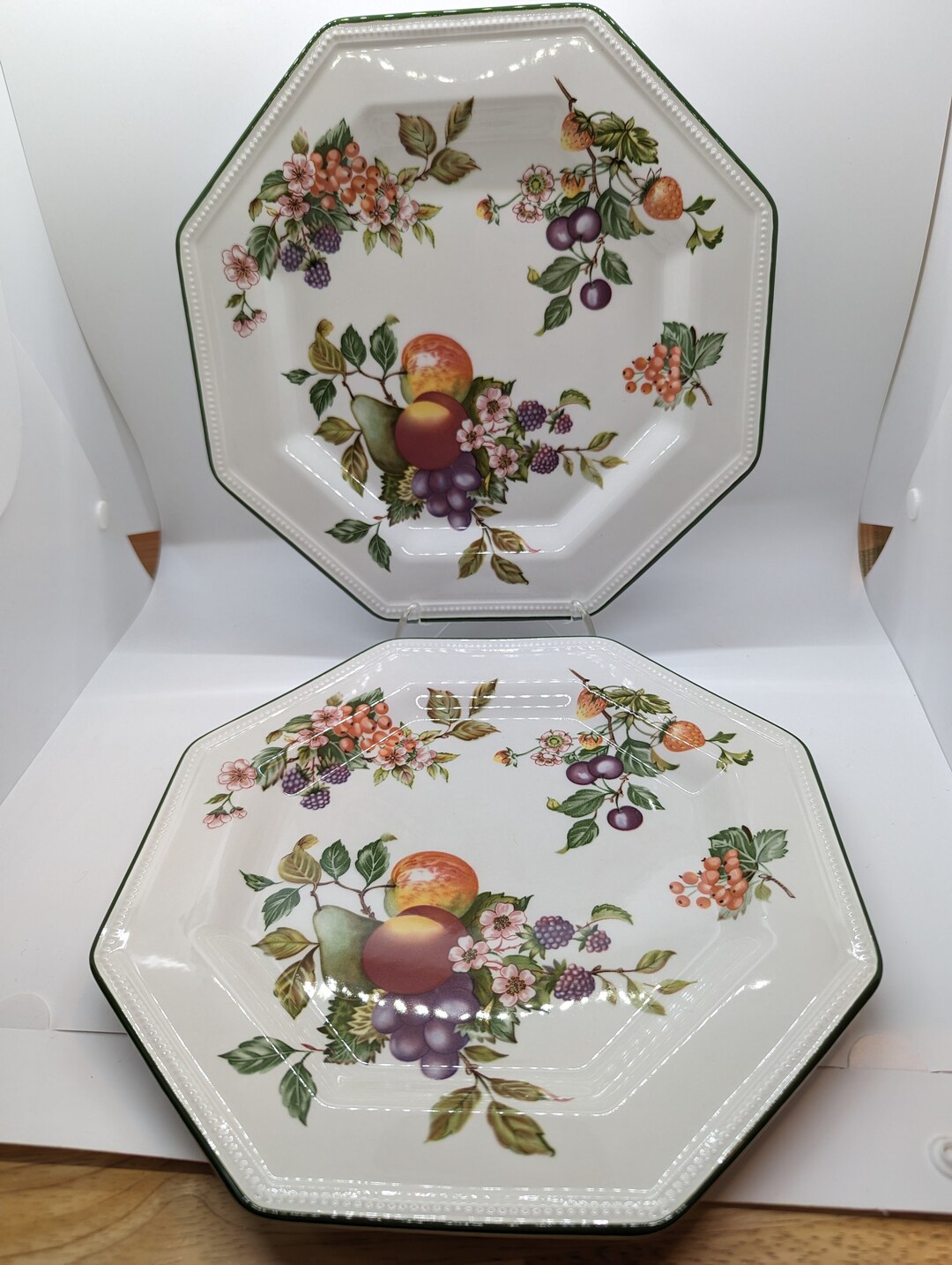 Johnson Brothers Fresh Fruit Dinner Plates - Etsy