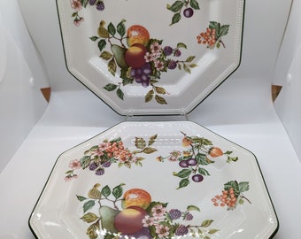 Johnson Brothers Fresh Fruit Dinner Plates - Etsy