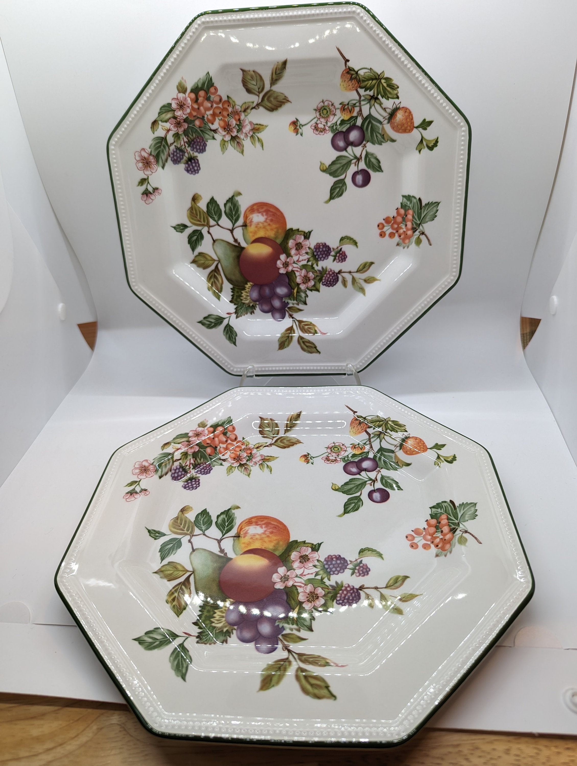 Johnson Brothers Fresh Fruit Dinner Plates - Etsy