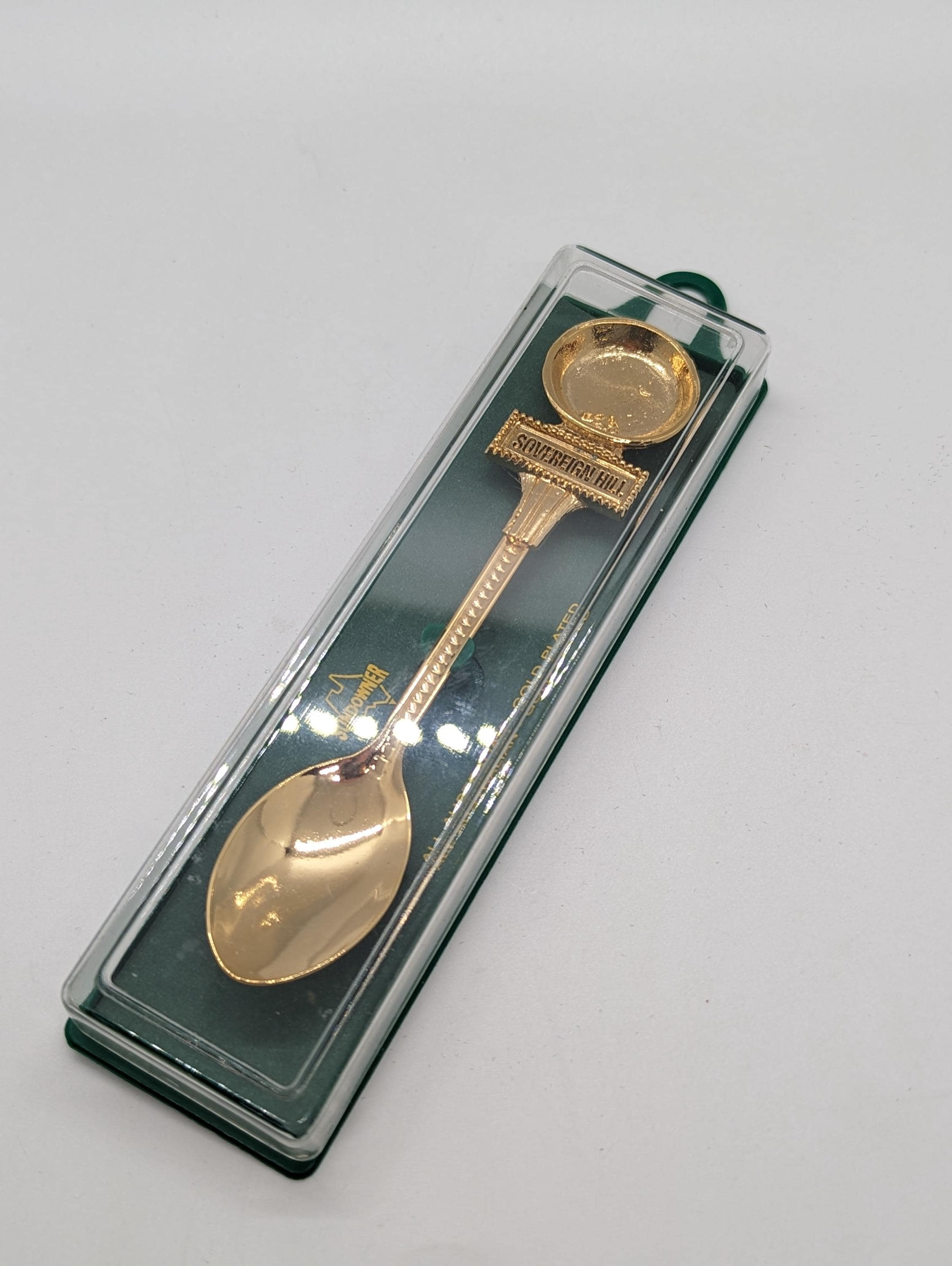 ソブリンヒル　バララットのティースプーン Collector Spoon - Sovereign Hill Australia Gold Plated Collector