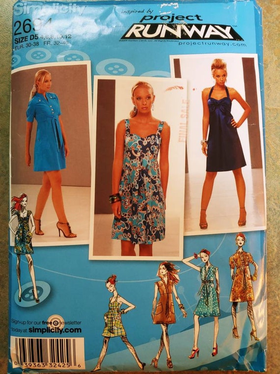 Simplicity 2694 Sundresses and Dresses Ladies Sizes 4-12 - Etsy