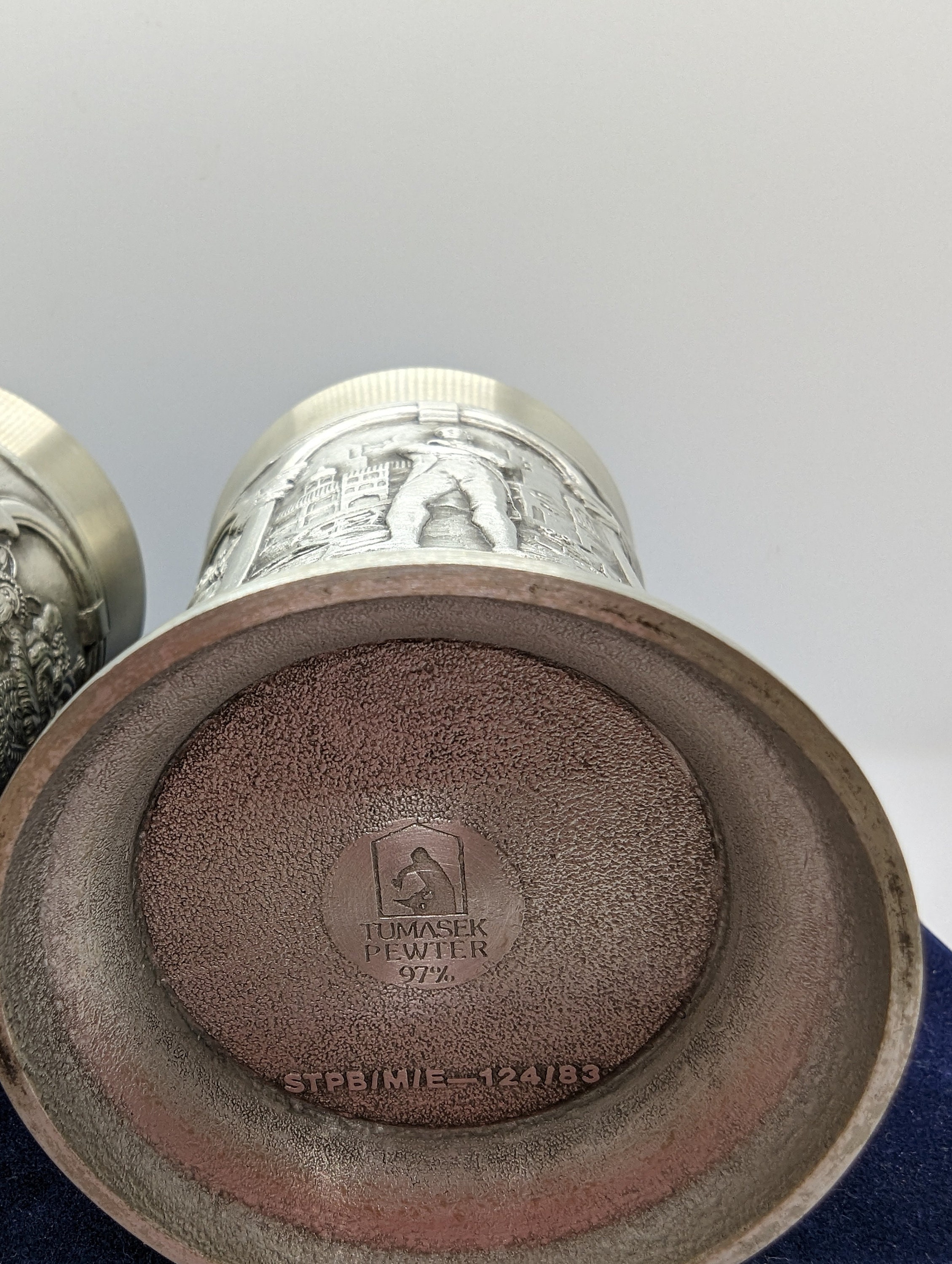 スキットル 錫製 TUMASEK PEWTER ウイスキー ピューター製