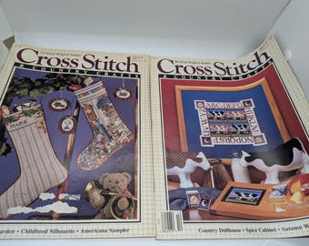 1988 Cross Stitch and Country Crafts Magazine by Better Homes and Gardens - 1988