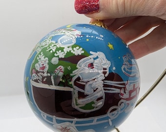 ROWE Pottery クリスマスコレクション　オーナメント　地球儀 現在、この商品の在庫はありません - Etsy