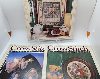 1987 Cross Stitch and Country Crafts Magazine by Better Homes and Gardens - 1987