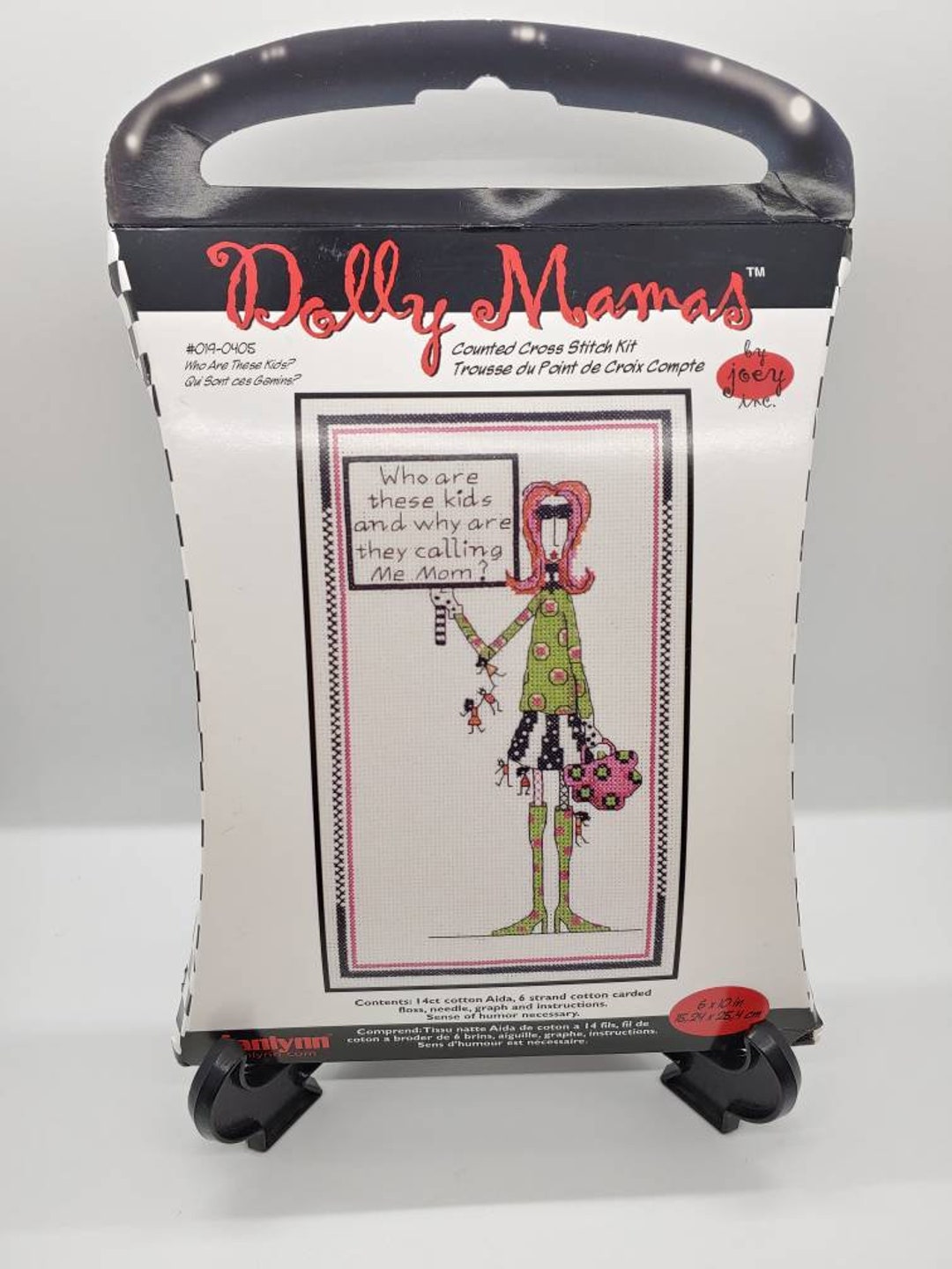 Dolly Mamas Counted Cross Stitch Kit who Are These Kids Etsy