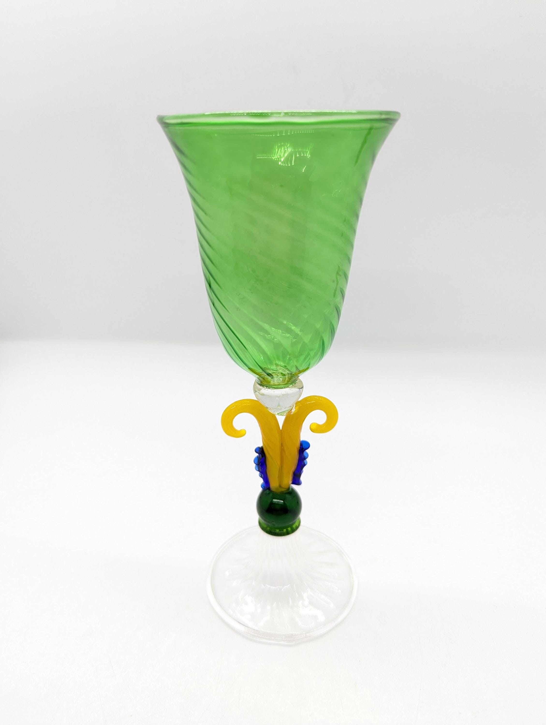 Venetian wine glass - Etsy 日本