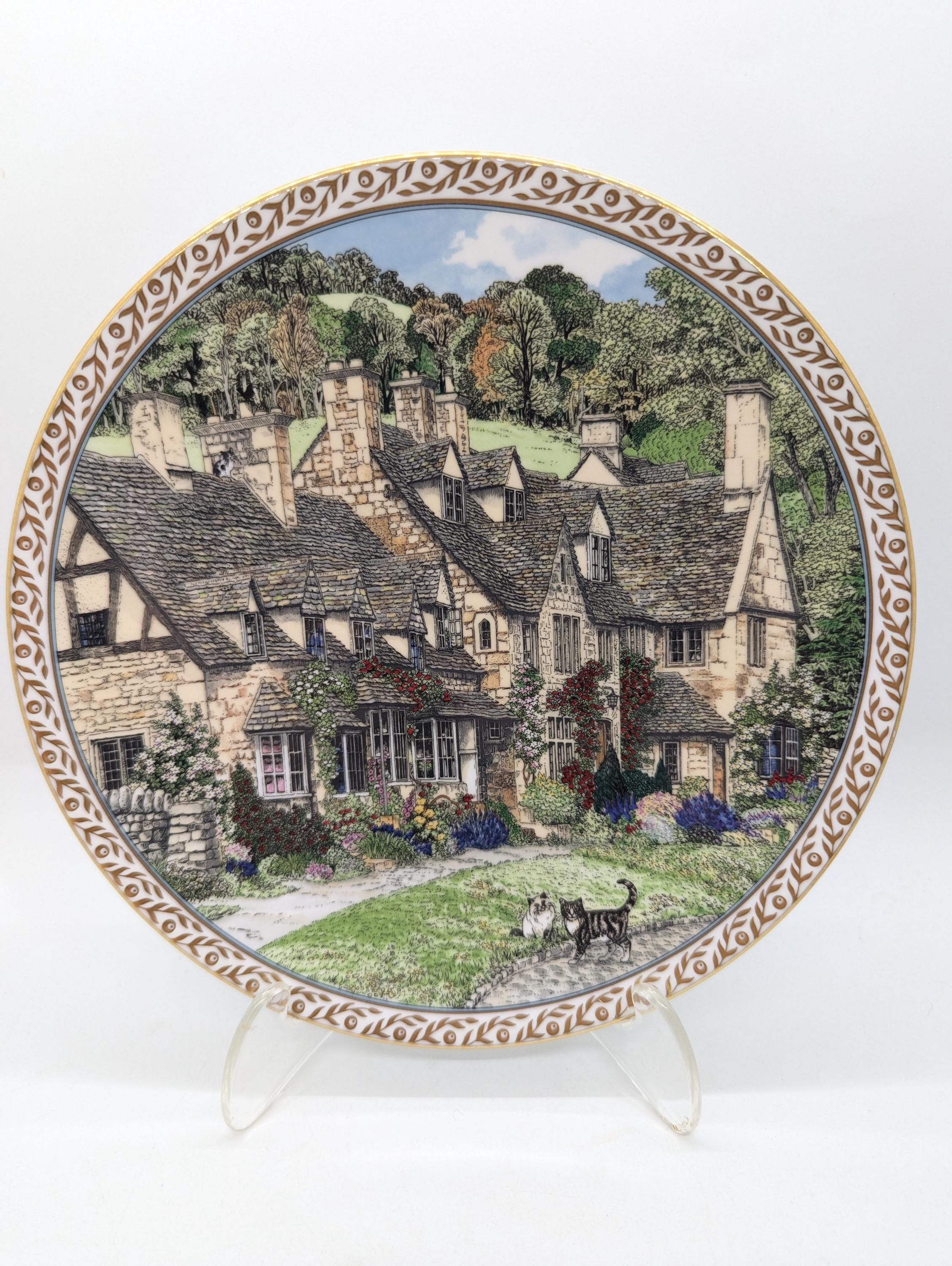 Royal Worcester Limited Edition Collector Plate, Villages Series
