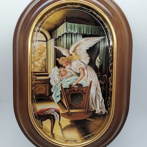 1995 Guardian Angel Collectors plate &quot;Sweet Dreams&quot; Guardian Angels: Companions of Man 3rd edition - German edition.