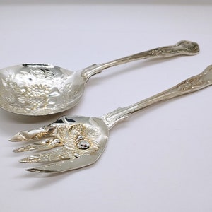 Sheffield Silver Plated Fruit Serving Set