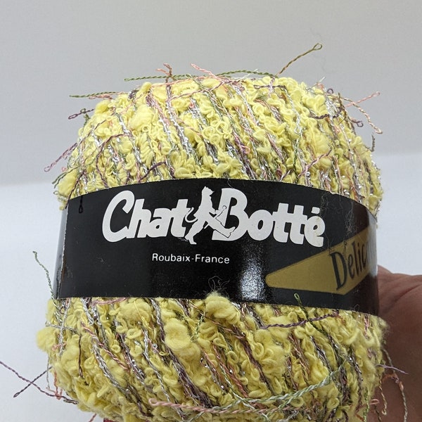 Vintage Chat Botte Delicatessen Novelty Yarn - sold by the ball