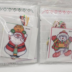 Regal Counted Cross Stitch Christmas Greeting Card Kits, nouveau dans l’emballage - Choisissez l’option