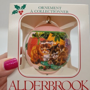 Vintage Alderbrook Pink Satin  Ball - &quot;Dear Mother...&quot; - 1985