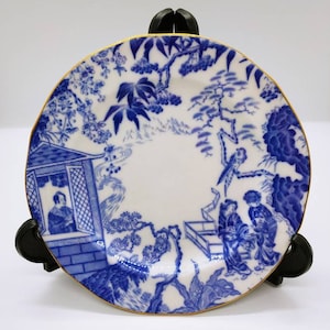 Antique Royal Crown Derby Mikado Side Plate bone china Made in England #afternoontea