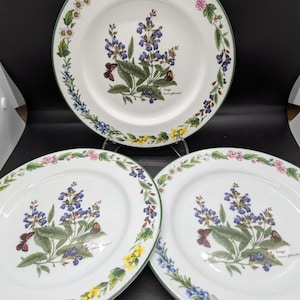 Royal Worcester Herbs - Set di 3 piatti da insalata