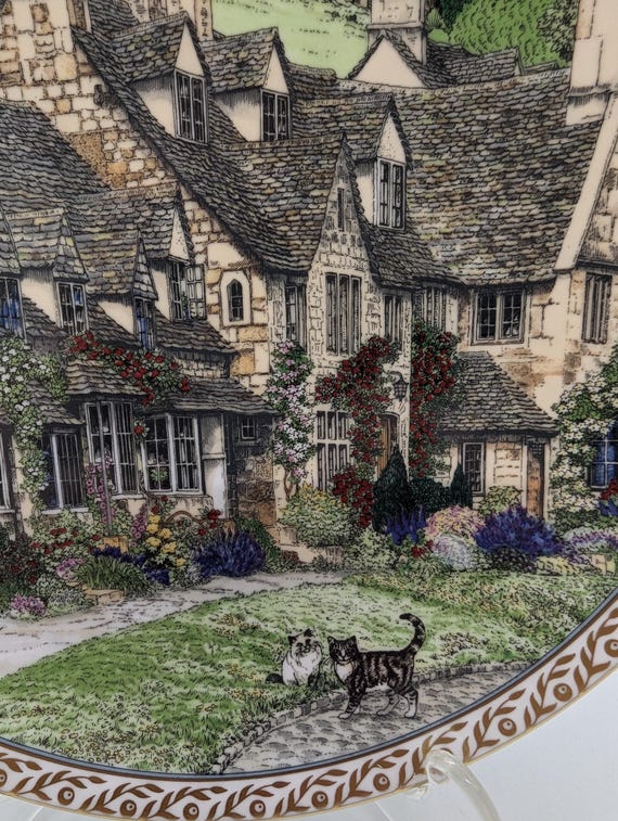Royal Worcester Limited Edition Collector Plate, Villages Series
