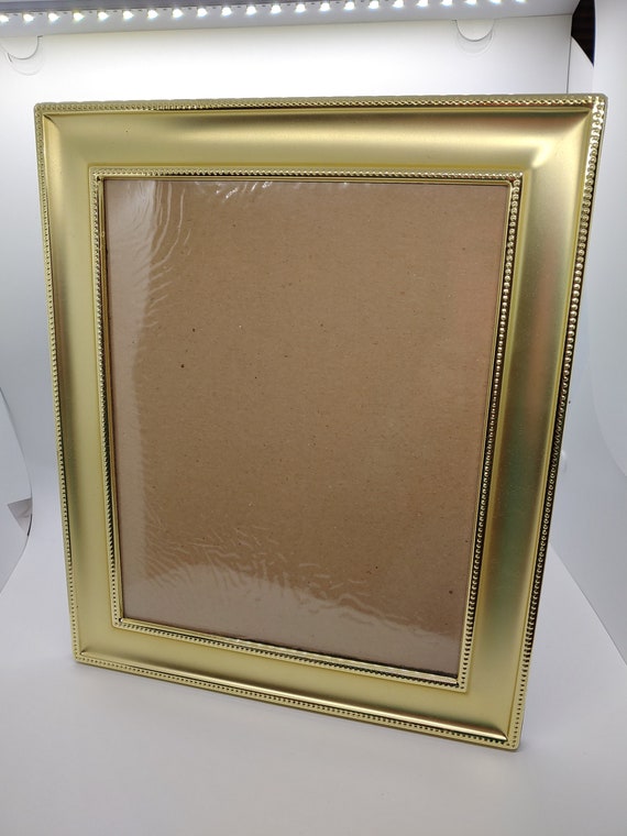 VINTAGE Large Gold Picture Frame 8x10 Etsy