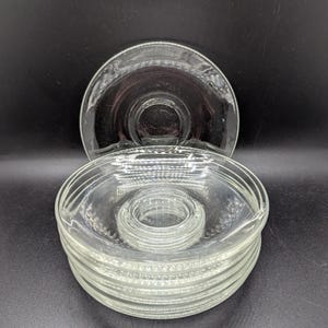 Duralex France Clear Glass Saucers - Choose lot