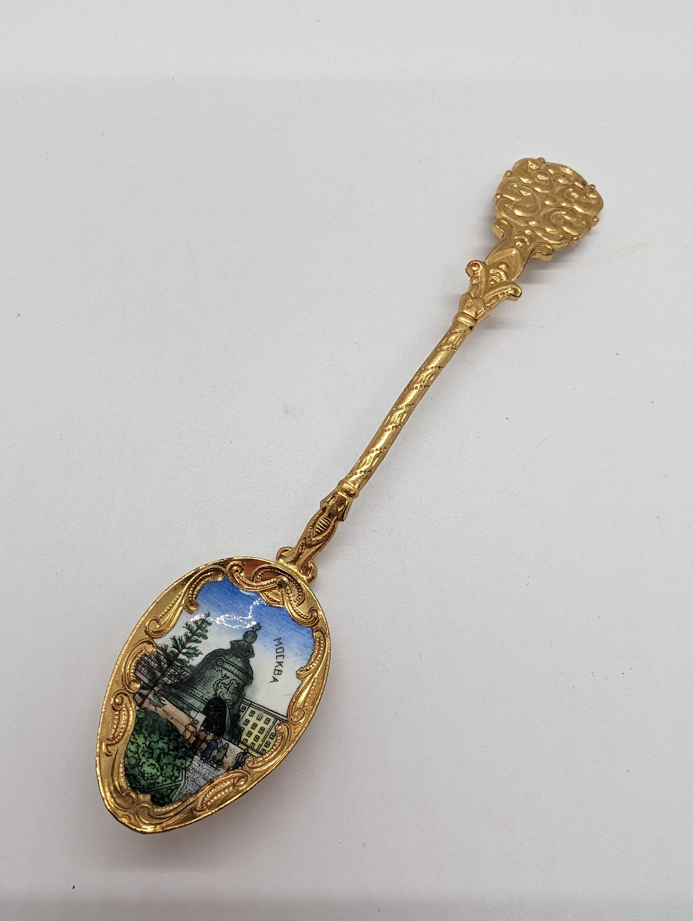 Gold Collector Spoon - Moscow - Etsy