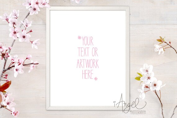 Frame Mockup Bridal Sign Mockup Wedding Frame Template Stock