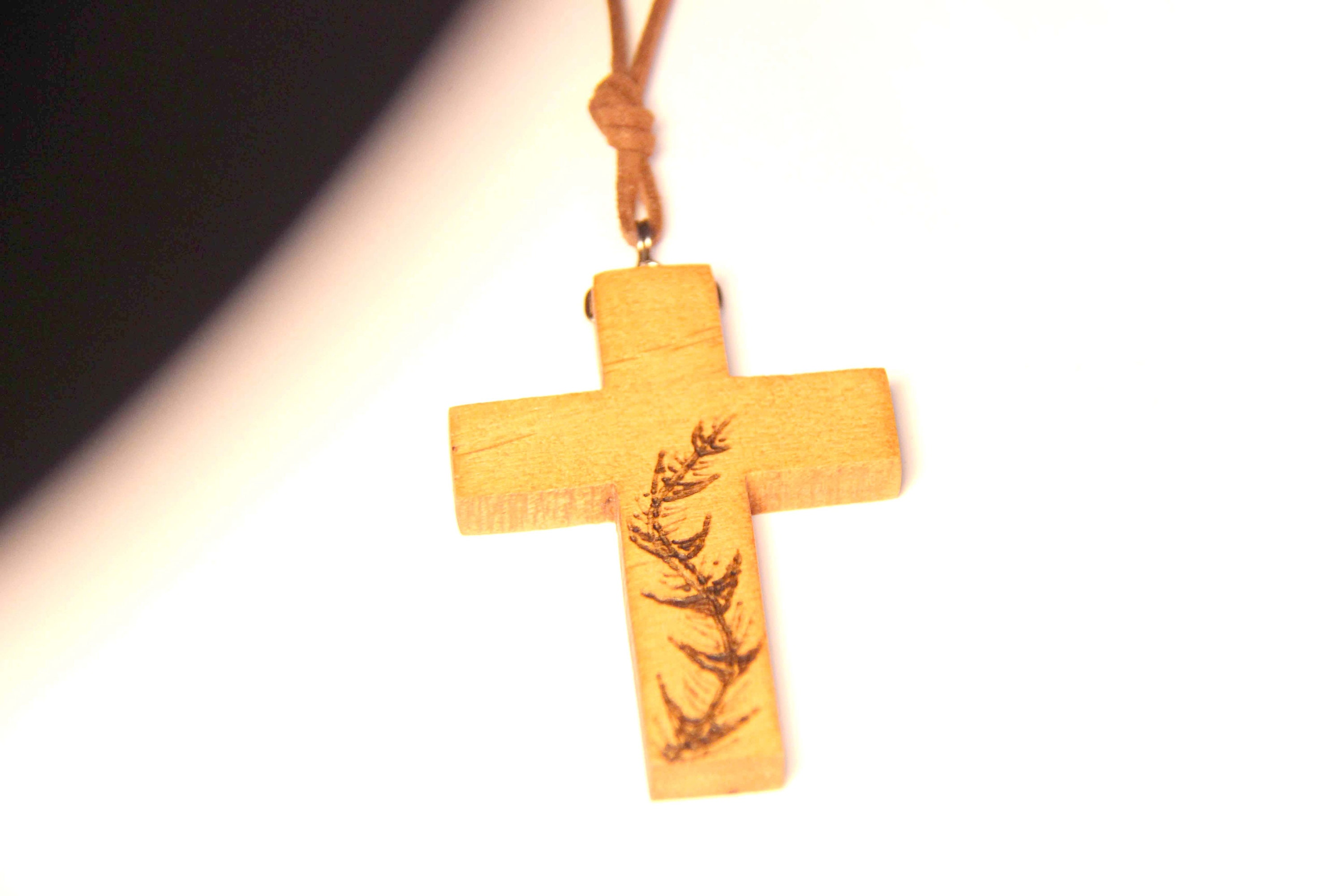Rear View Mirror Cross Designlgp Wooden Cross Christian Etsy