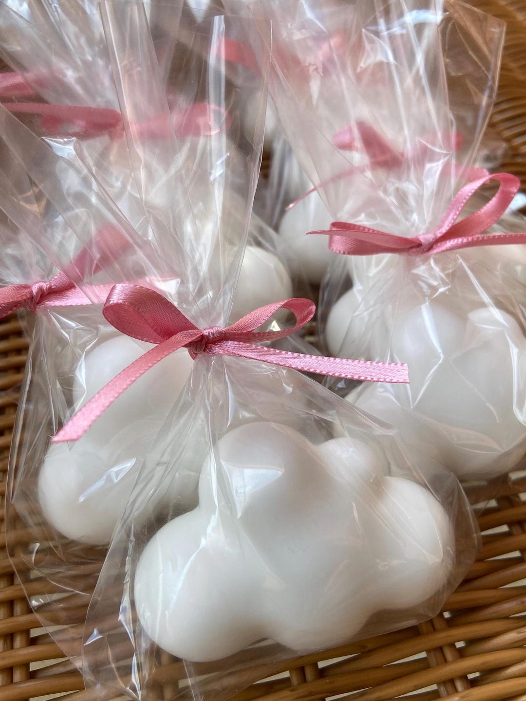 View of Cloud Soap Favors, Baby Shower Favors, Handmade Soaps, Cloud Shaped ...