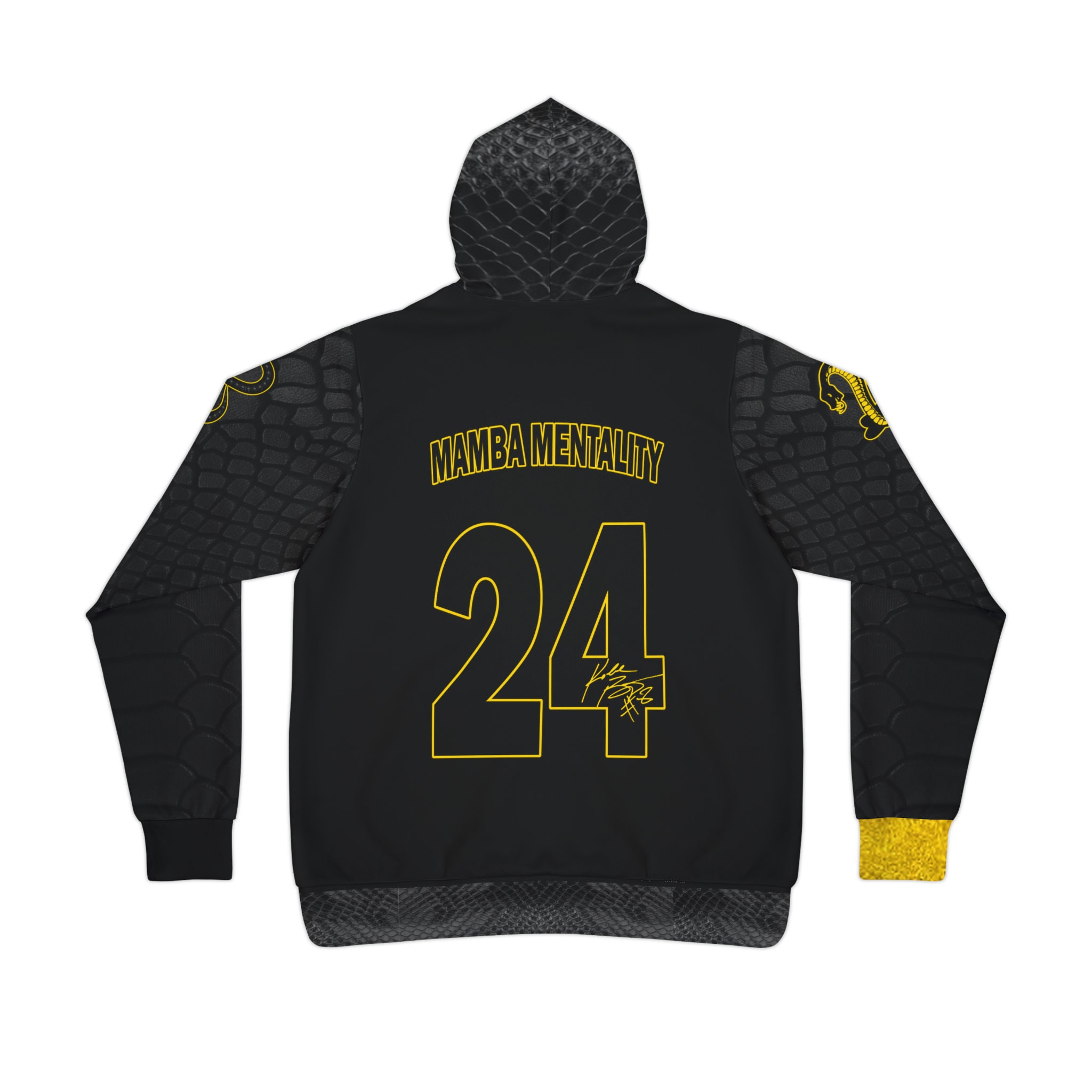 BLACK MAMBA Athletic Hoodie black Etsy UK