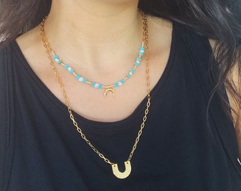 Gold Bohemian Necklace