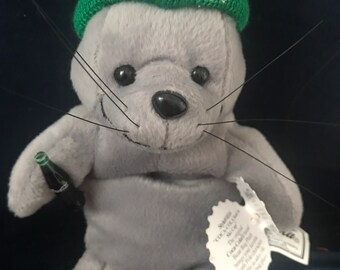 coca cola seal beanie baby