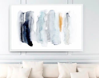 PRINTABLE Wall Art, Abstract Art, Abstract Print, Blue Abstract Art, Modern Art , Contemporary Art, Watercolor Print, DIGITAL DOWNLOAD