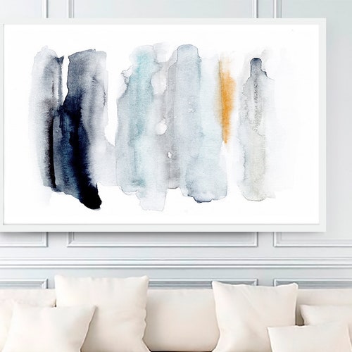Watercolor Painting Printable Abstract Art Modern Wall Art Etsy