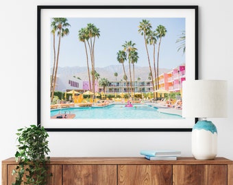 Palm Tree, Saguaro Hotel, Palm Springs, Palm Springs Photo, Digital Print, Art, Wall art, Prints, Tropical,Palm tree print ,Travel prints