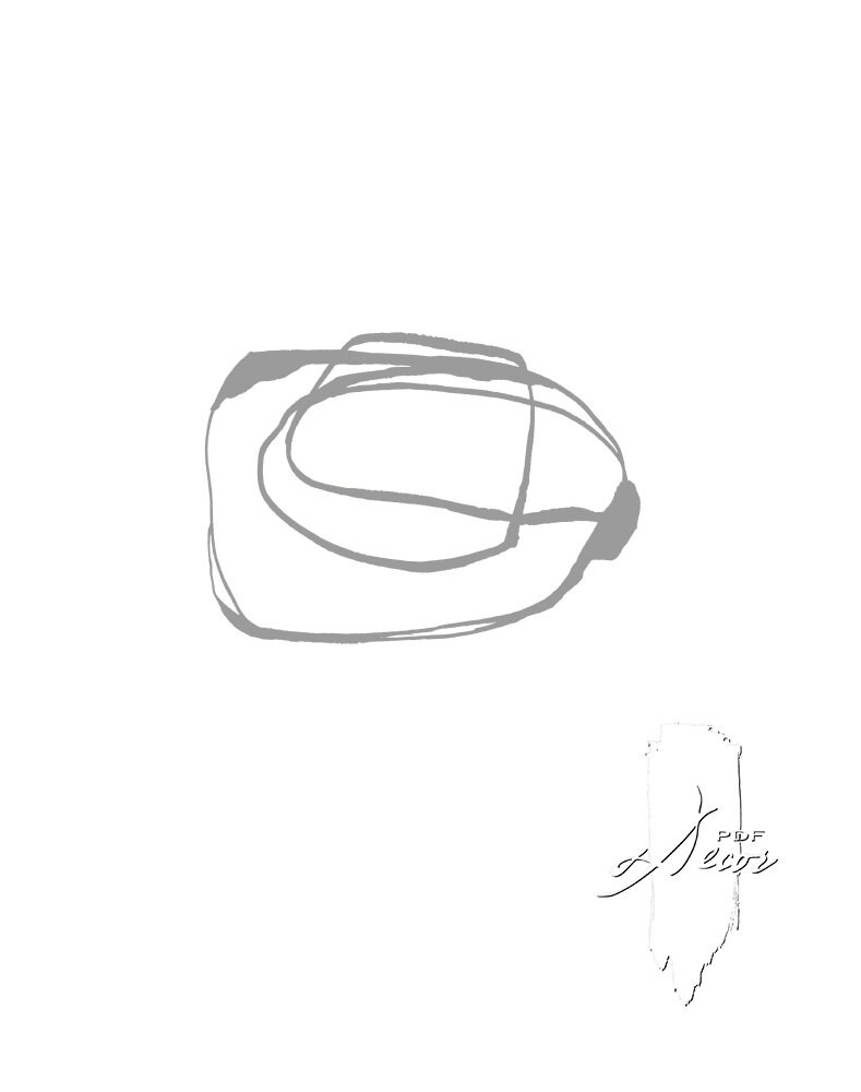 Set of 6 GRAY Abstract Art Set of 6 Prints Abstract Art Etsy