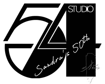 CUSTOM Studio 54 Print, Black White Poster, Art Prints, Fashion Print, Birthday Poster, Birthday Gift, Minimalist Art, Fashion Poster