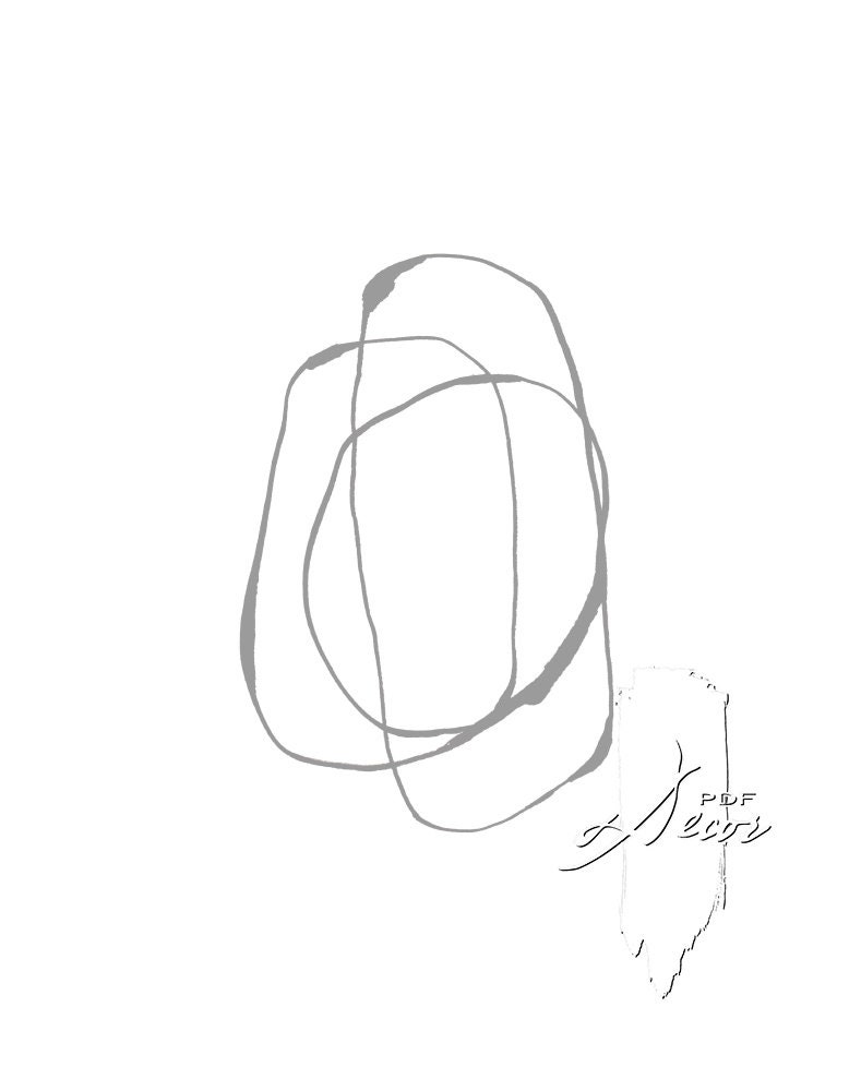 Set of 6 GRAY Abstract Art Set of 6 Prints Abstract Art Etsy