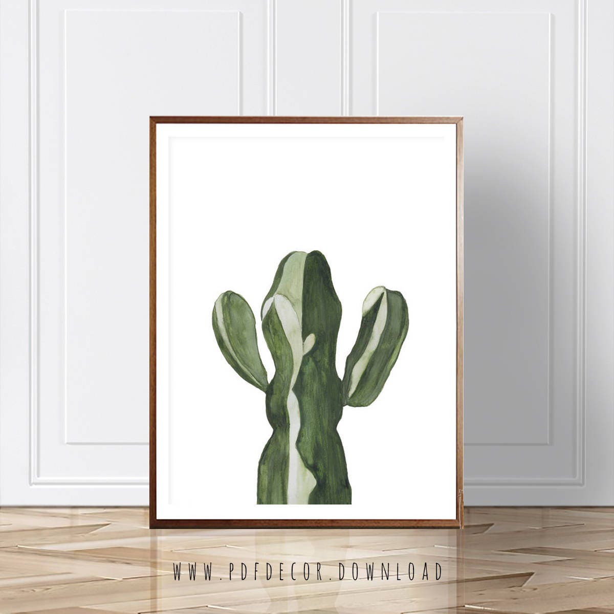 Cactus Flowers Blossom Wall Art Print Perfect Home Decor A3 A2 A1 Size