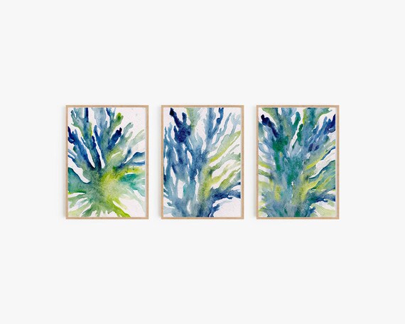 Set of 3 Prints,Water prints,Color Prints,Minimalist Print,Minimalist Wall Art,Large Wall Art,Prints Set,Prints,Wall Art,Prints