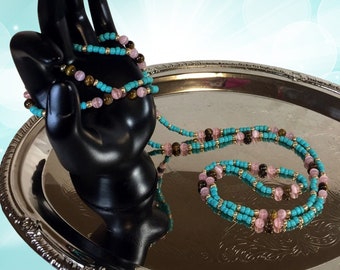 Nebiri Semayi "Tiger Sky" Waistbeads