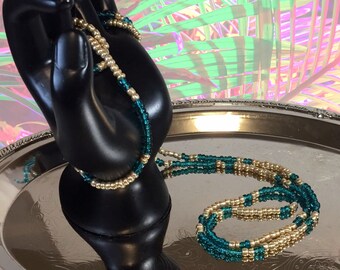 Msitu Dhahabu “Jungle Gold” Waistbeads