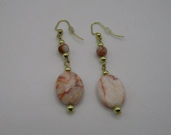 Jasper Gold Dangles