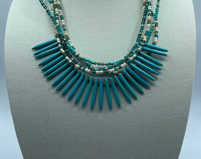 Featured listing image: Ọrun Iyebiye "Precious Sky" Necklace