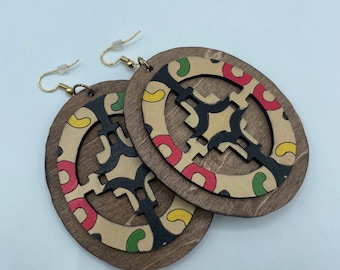 Dame-Dame in Color Earrings