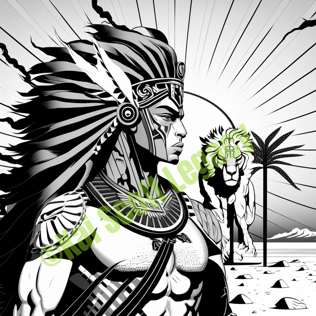Africa's Son Warrior in the Desert - Etsy