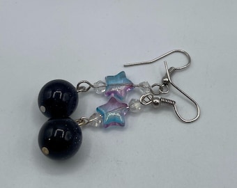 Shimmery Star Earrings