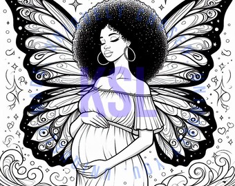 Melanated Butterfly Beauty