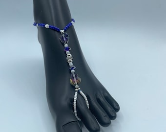 Cobalt Divine Barefoot Sandals