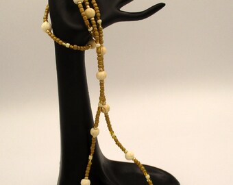 Ithambo Legolide "Gold Bone" Waistbeads