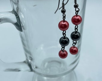 Garnet Smoke Dangles