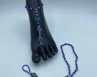 Cobalt Destiny Barefoot Sandals