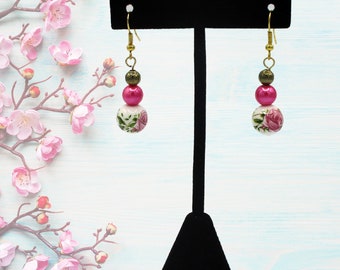 Zawadi Rose Dangles